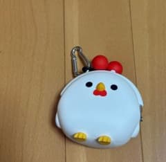 【美品】シリコン コインケース　鶏のサムネイル