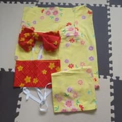 女の子浴衣120 作り帯つきのサムネイル
