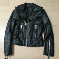 …♡…様専用 moussy ラムレザーライダース サイズ1のサムネイル