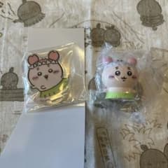 ちいかわ人魚の島のひみつ　古本屋　ミニソフビフィギュア&アクスタ　セット売りのサムネイル