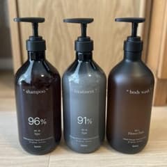 hetras/へトラス シャンプー&トリートメント&ボディソープ1013ml