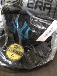 新品 ニューエラ キャップ③ ブラック71/4のサムネイル
