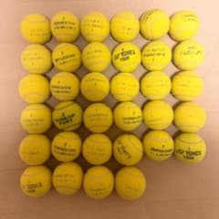 中古ソフトテニスボール 中古テニスボール 34個セット - メルカリ