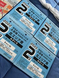 長岡花火　チケット　8月2日　長岡駅側（右岸）北エリアのサムネイル