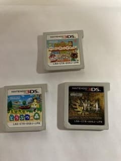 ニンテンドー3DS ソフト 3本セット　動作確認済みのサムネイル