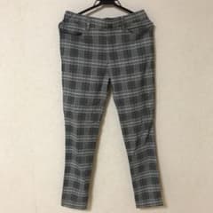 スキニータイプチェックパンツのサムネイル