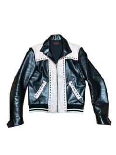 NEON LEATHER GARMENT レザージャケットラロッカ ジョンソンズ - メルカリ