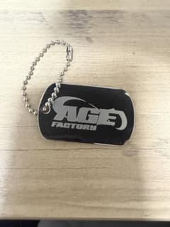 Age Factory ドッグタグ - メルカリ