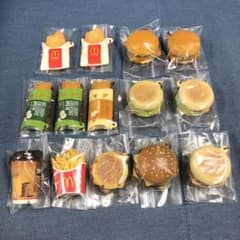 マクドナルド ミニチュアフード 15個セット マクドナルド ミニチュアフード 15個セット マクドナルド