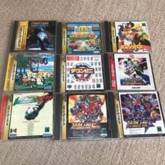 セガサターン　ソフト9枚セットのサムネイル