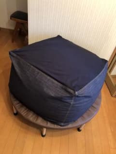 無印良品　身体にフィットするソファー綿デニムカバー付のサムネイル