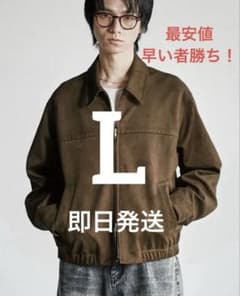 完売品 wym GRAIN FAUX SUEDE ZIP BLOUSON - メルカリ