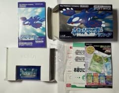 超美品‼️ポケットモンスター サファイア GBA ソフトのサムネイル