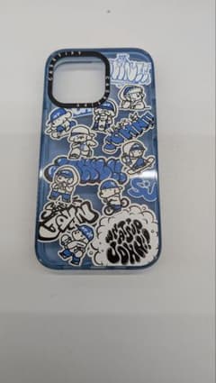 CASETiFY iPhone14 pro ケース ブルー グラフィティのサムネイル