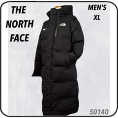 THE NORTH FACE ブラック ロングダウンジャケット 140のサムネイル