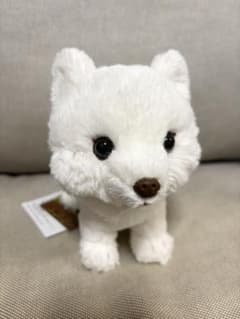 サンレモン 白狐 フラッフィーズ ぬいぐるみ きつね WH 希少 廃盤