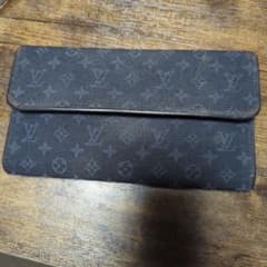 Louis Vuitton モノグラム 長財布 ネイビーのサムネイル