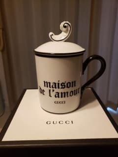 【新品未使用】GucciグッチMaison Del L'Amour 蓋付きマグ大のサムネイル