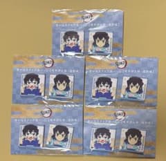 鬼滅の刃　繋がるスクエア缶バッジ　遊郭編　嘴平伊之助　未開封5個 鬼滅の刃 繋がるスクエア缶バッジ 遊郭編 嘴平伊之助 未開封5個 - メルカリ