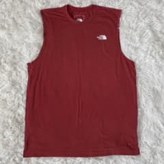 【最終値下げ】THE NORTH FACE ノースリーブ トップス レッド Mのサムネイル