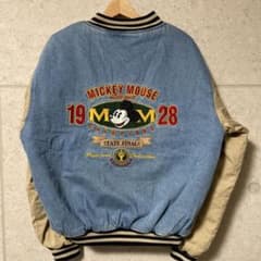 希少　90s  ミッキーマウス　デニム　スタジャンのサムネイル