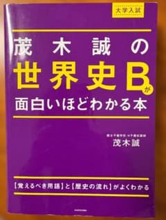 茂木誠の世界史Bが面白いほどわかる本 世界史 大学受験のサムネイル