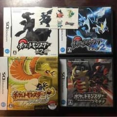 ポケモン DS ソフトセット！初回限定シール付き☺︎のサムネイル