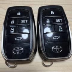 トヨタ純正 アルファード スマートキー (6ボタン) 2個 送料込み