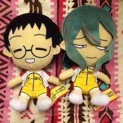 弱虫ペダル GRANDE ROAD BIGぬいぐるみ 小野田・巻島 2個セットのサムネイル