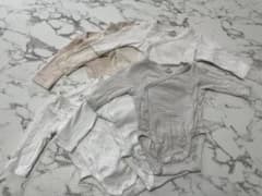 H&M 長袖ボディスーツ6枚セットのサムネイル
