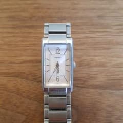 SEIKO 루키아 lk 여성 시계 핑크 문자판
