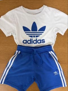 adidas キッズ 130cm Tシャツ ショートパンツ セットのサムネイル