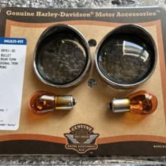 ハーレー純正バレットリアターンシグナルトリムリング 69761-05 - メルカリ