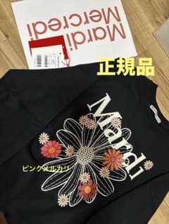Mardi Mercredi スウェット ブラック 花柄のサムネイル