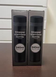 Stopper Stainless Bottle 340ml 2本セットのサムネイル