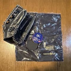 ZETT 硬式野球用グラブ　グローブ 外野手モデル　右投げ用　おまけ付きのサムネイル