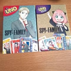 [신품 미개봉] 해피 세트 UNO SPY×FAMILY 2종 세트