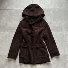 apart by lowrysフェイクムートン ダッフルコート M ボア y2kのサムネイル