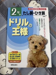 ドリルの王様 2年のたし算・ひき算 新興出版社 560円のサムネイル