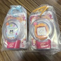 たまごっちカスタムキーリング　エンたま　ほわいと&おれんじ2個セットのサムネイル
