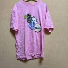 Bloom グラフィックTシャツ プリント Tシャツ ピンク Lのサムネイル