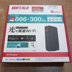 Wi-Fi無線LANルーター BUFFALO WHR-1166DHP4のサムネイル