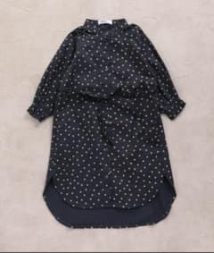 新品 allolun. オールオルン シャツワンピース 120のサムネイル