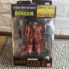 BANDAI MOBILE SUIT IN ACTION シャア専用ザクのサムネイル