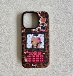 헬로 키티 iPhone13 케이스 브라운