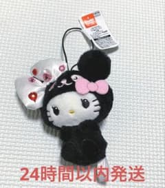 산리오 헬로 키티 데코 모듬 마스코트 블랙 키티 봉제인형