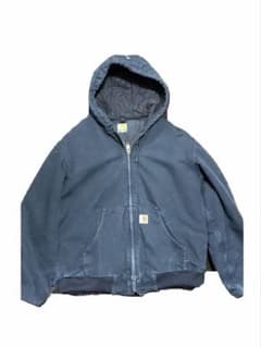 Carhartt 90s USA製 アクティブジャケット ネイビー フェード - メルカリ