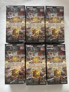 遊戯王 QUARTER CENTURY ART COLLECTION 6箱 - メルカリ