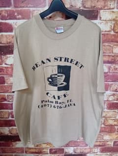 Bean Street Cafe ベージュ Tシャツのサムネイル