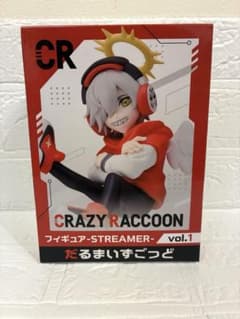 Crazy Raccoon STREAMER 피규어 다루마이즈고도